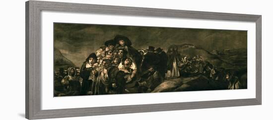 A Pilgrimage to San Isidro-Francisco de Goya-Framed Art Print