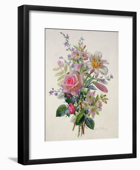 A Pink Bouquet-Albert Williams-Framed Giclee Print