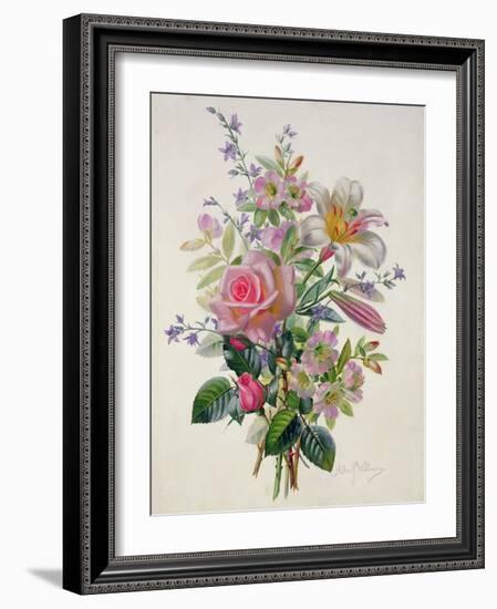 A Pink Bouquet-Albert Williams-Framed Giclee Print