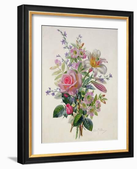 A Pink Bouquet-Albert Williams-Framed Giclee Print