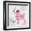 A Pink Poodle Kind of Day-Miyo Amori-Framed Art Print