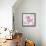 A Pink Poodle Kind of Day-Miyo Amori-Framed Stretched Canvas displayed on a wall