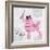 A Pink Poodle Kind of Day-Miyo Amori-Framed Art Print