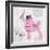 A Pink Poodle Kind of Day-Miyo Amori-Framed Art Print