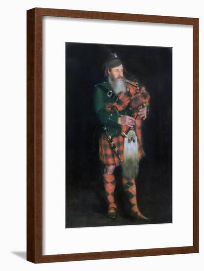 A Piper, 1885-William Kennedy-Framed Giclee Print