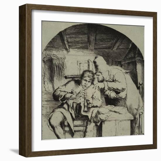 A Piper-Jan Havicksz Steen-Framed Giclee Print