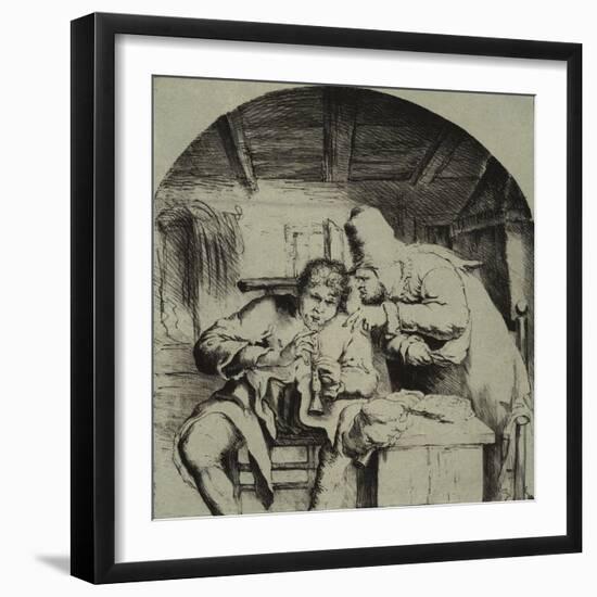 A Piper-Jan Havicksz Steen-Framed Giclee Print