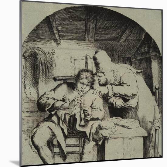 A Piper-Jan Havicksz Steen-Mounted Giclee Print