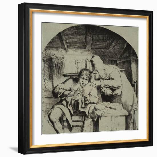 A Piper-Jan Havicksz Steen-Framed Giclee Print