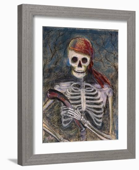 A Pirate and Her Pistol-Marie Marfia-Framed Giclee Print