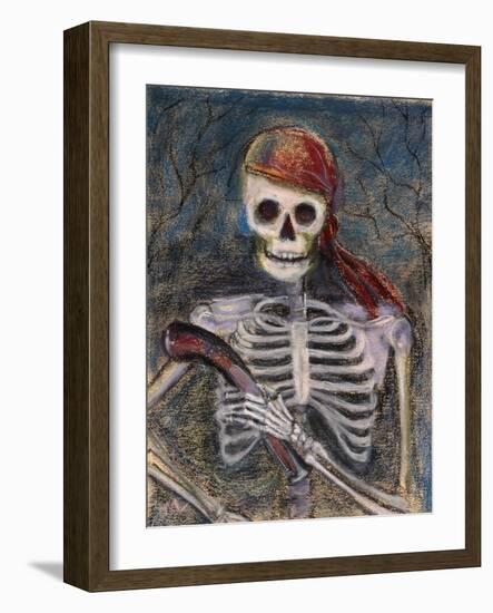 A Pirate and Her Pistol-Marie Marfia-Framed Giclee Print