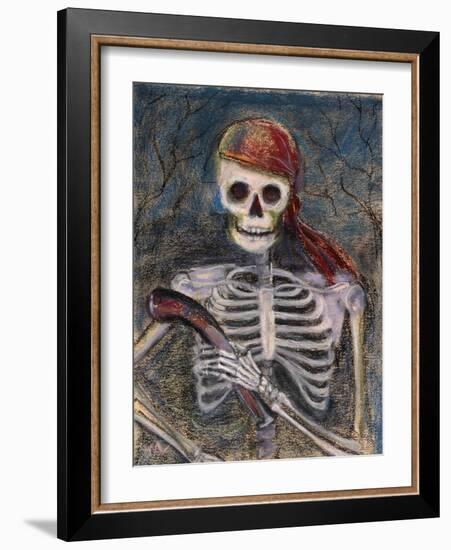 A Pirate and Her Pistol-Marie Marfia-Framed Giclee Print