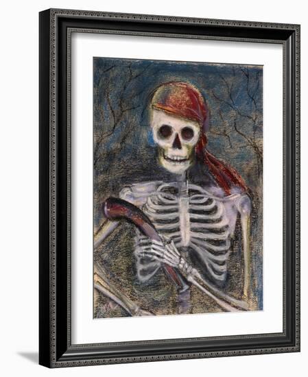 A Pirate and Her Pistol-Marie Marfia-Framed Giclee Print