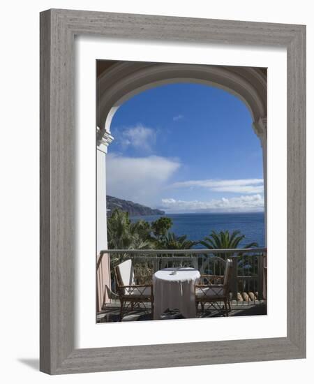 A Place for Tea, Funchal, Madeira, Portugal, Atlantic Ocean, Europe-James Emmerson-Framed Photographic Print