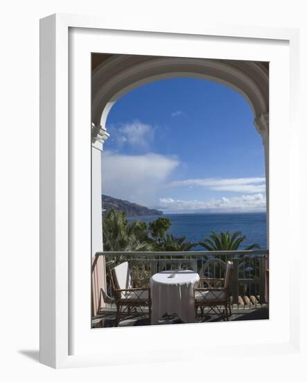 A Place for Tea, Funchal, Madeira, Portugal, Atlantic Ocean, Europe-James Emmerson-Framed Photographic Print