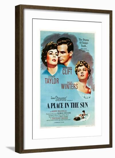 A Place in the Sun, 1951-null-Framed Giclee Print