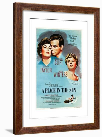 A Place in the Sun, 1951-null-Framed Giclee Print