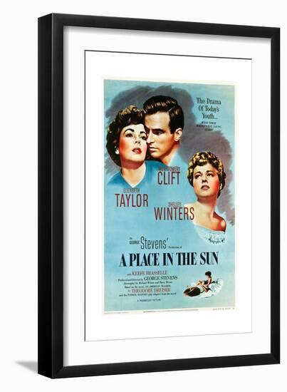 A Place in the Sun, 1951-null-Framed Giclee Print