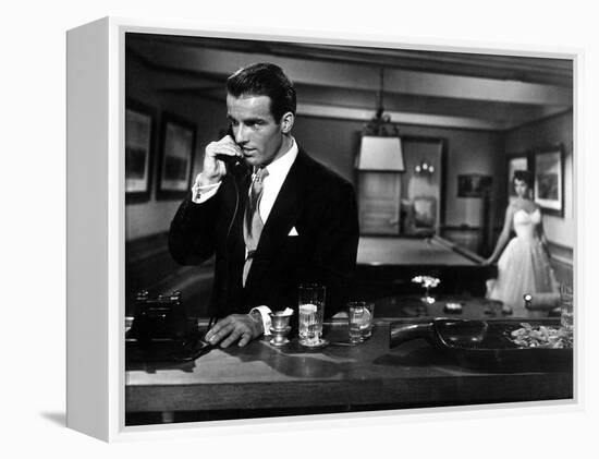 A Place in the Sun, Montgomery Clift, Elizabeth Taylor, 1951-null-Framed Stretched Canvas