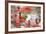 A Plain Parakeet, Brotogeris Tirica, Perching in a Coral Tree in Ibirapuera Park-Alex Saberi-Framed Photographic Print