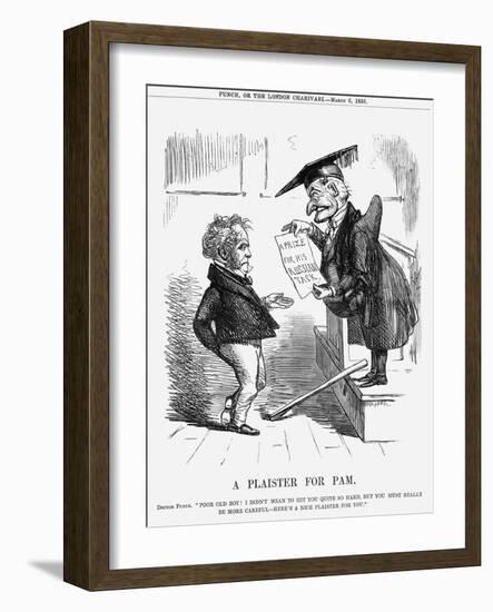 A Plaister for Pam., 1858-John Tenniel-Framed Giclee Print