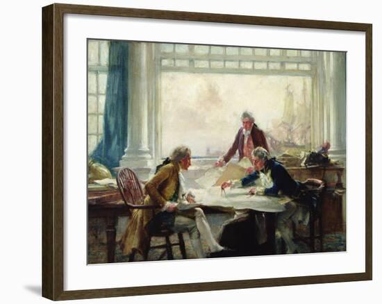 A Plan of Campaign-Arthur David McCormick-Framed Giclee Print