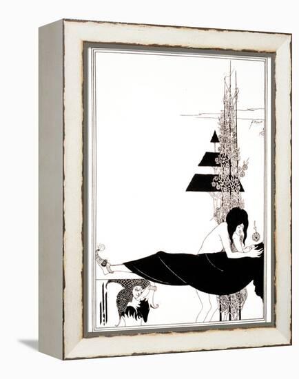 A Platonic Lament, Plate VII, 19th Century-Aubrey Beardsley-Framed Premier Image Canvas