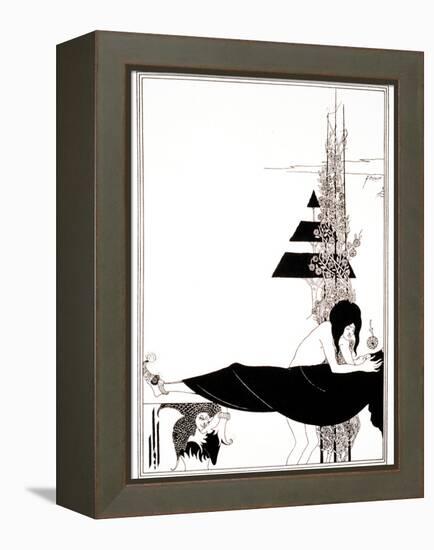 A Platonic Lament, Plate VII, 19th Century-Aubrey Beardsley-Framed Premier Image Canvas