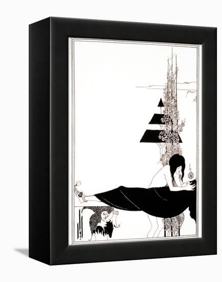 A Platonic Lament, Plate VII, 19th Century-Aubrey Beardsley-Framed Premier Image Canvas