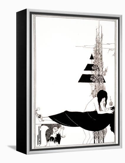 A Platonic Lament, Plate VII, 19th Century-Aubrey Beardsley-Framed Premier Image Canvas