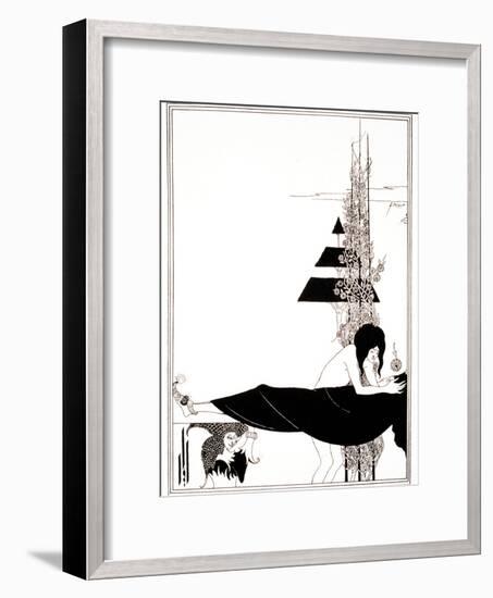 A Platonic Lament, Plate VII, 19th Century-Aubrey Beardsley-Framed Giclee Print