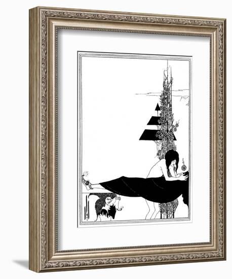 A Platonic Lament-Aubrey Beardsley-Framed Photographic Print