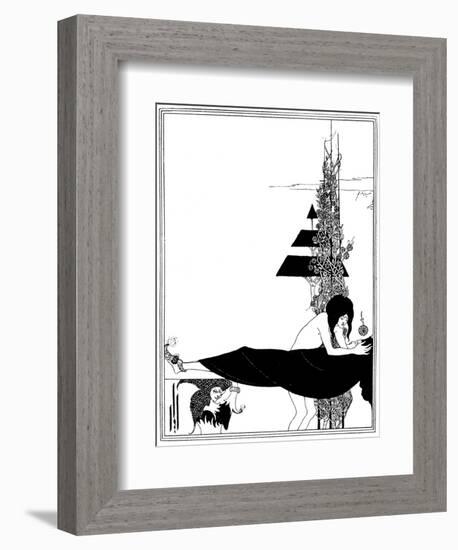 A Platonic Lament-Aubrey Beardsley-Framed Photographic Print