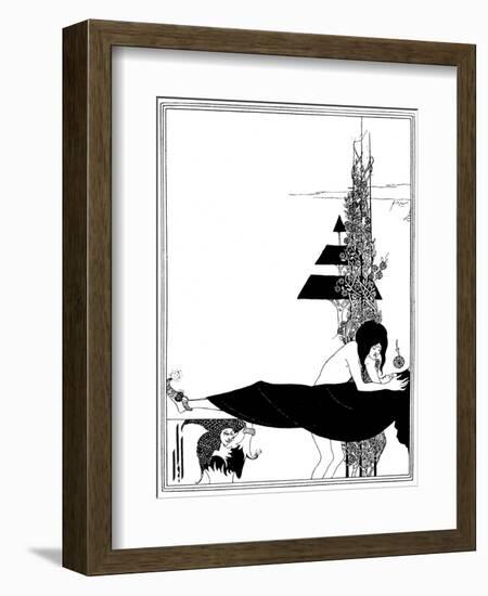 A Platonic Lament-Aubrey Beardsley-Framed Photographic Print