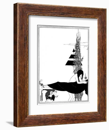 A Platonic Lament-Aubrey Beardsley-Framed Photographic Print