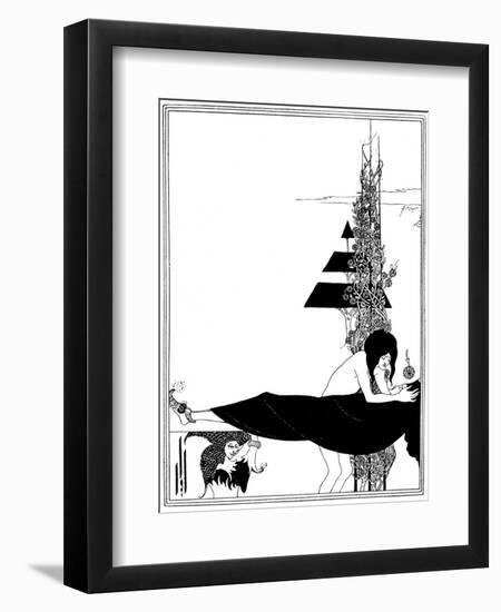 A Platonic Lament-Aubrey Beardsley-Framed Photographic Print