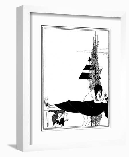 A Platonic Lament-Aubrey Beardsley-Framed Photographic Print