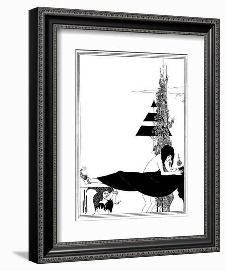 A Platonic Lament-Aubrey Beardsley-Framed Photographic Print