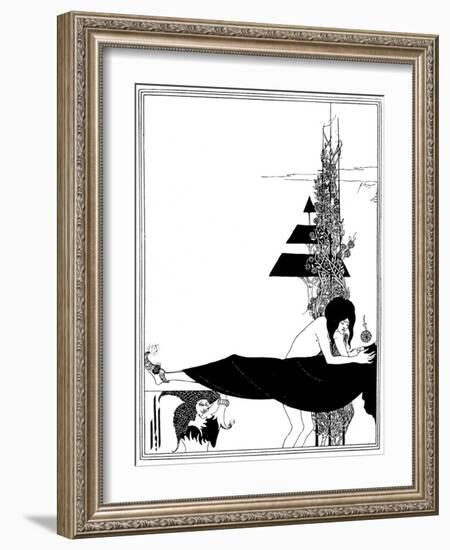 A Platonic Lament-Aubrey Beardsley-Framed Photographic Print