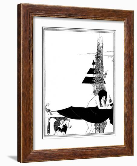 A Platonic Lament-Aubrey Beardsley-Framed Photographic Print