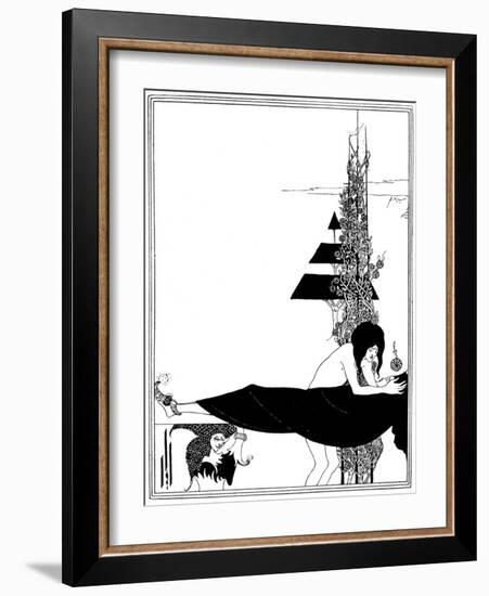 A Platonic Lament-Aubrey Beardsley-Framed Photographic Print