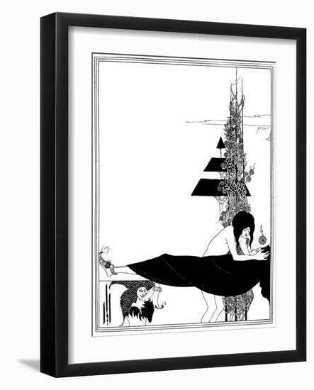 A Platonic Lament-Aubrey Beardsley-Framed Photographic Print