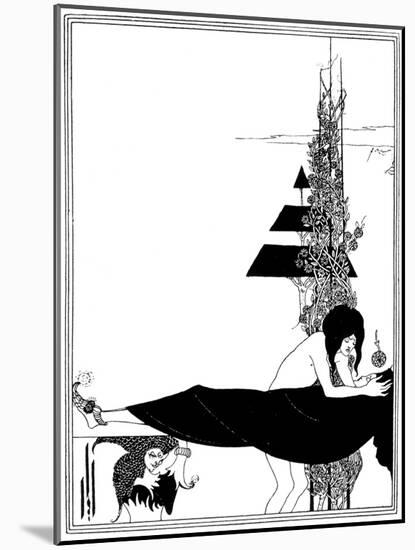 A Platonic Lament-Aubrey Beardsley-Mounted Photographic Print