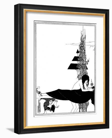 A Platonic Lament-Aubrey Beardsley-Framed Photographic Print