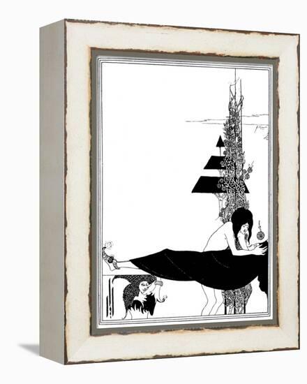 A Platonic Lament-Aubrey Beardsley-Framed Premier Image Canvas