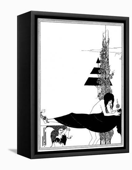 A Platonic Lament-Aubrey Beardsley-Framed Premier Image Canvas