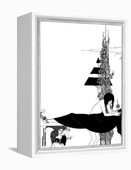A Platonic Lament-Aubrey Beardsley-Framed Premier Image Canvas