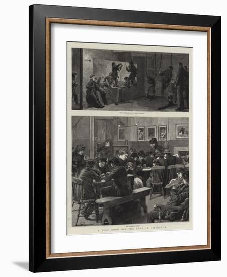 A Play Room for the Poor in Islington-Robert Barnes-Framed Giclee Print