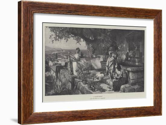 A Pleasant Studio-Hendrik Siemiradzki-Framed Giclee Print