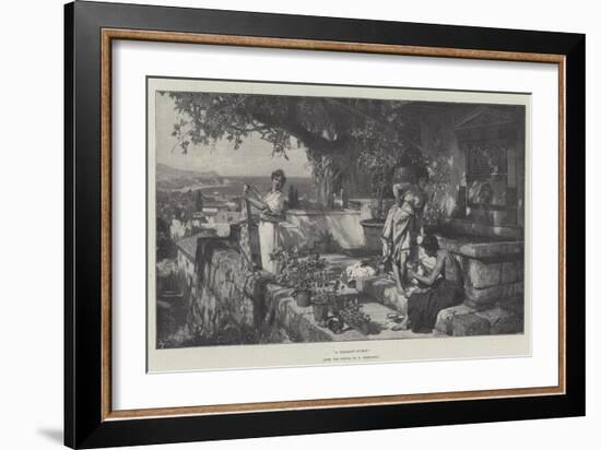 A Pleasant Studio-Hendrik Siemiradzki-Framed Giclee Print